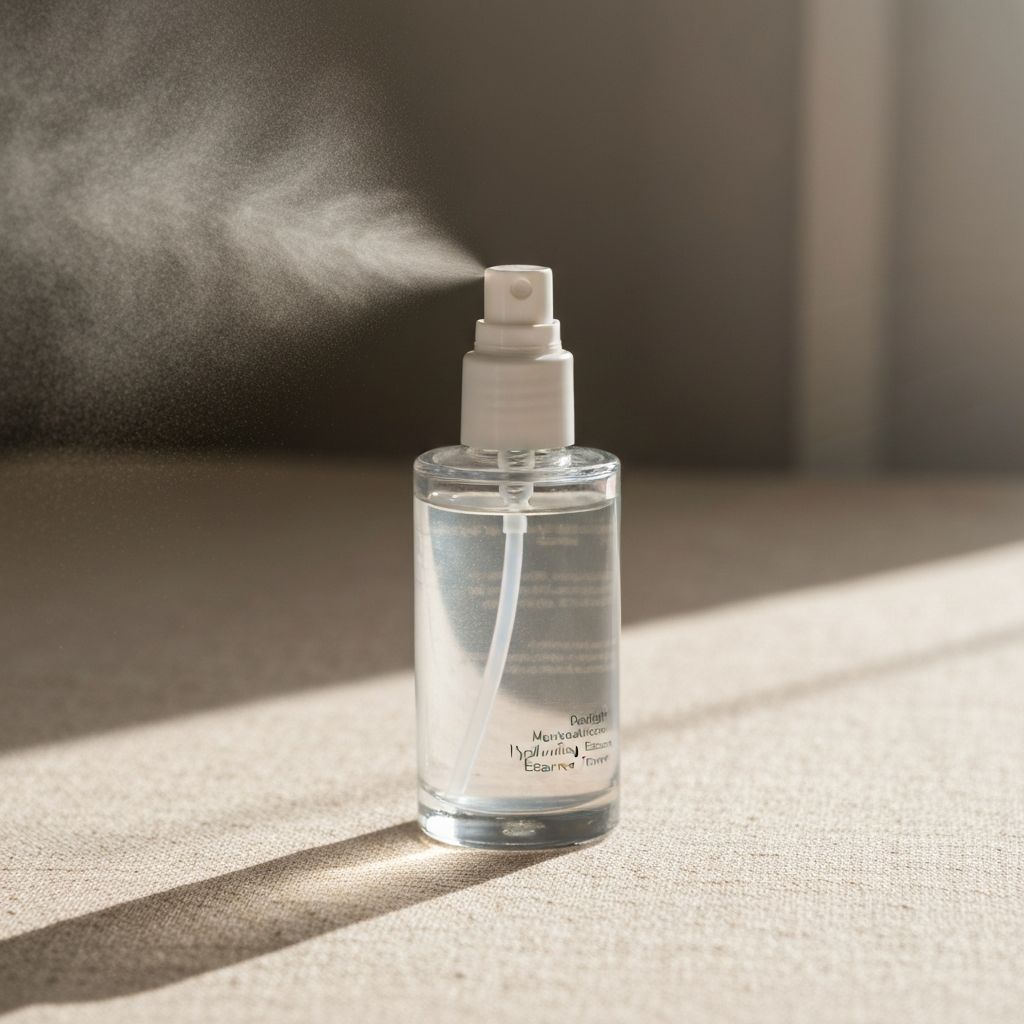 Tónico hidratante translúcido