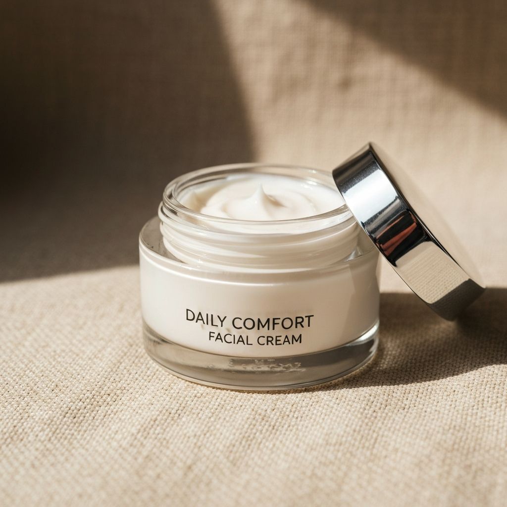 Crema facial diurna en tarro